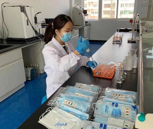 汉中市食药检测中心为口罩生产企业提供全方位技术服务